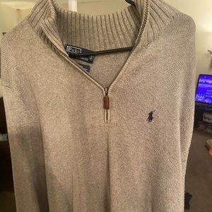 Ralph Lauren quarter zip sweater